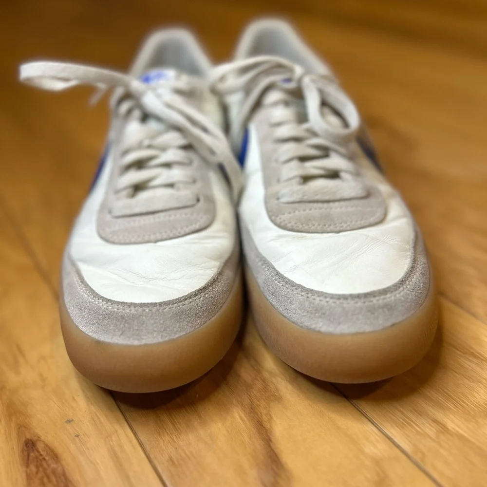 Nike Killshot 2 Leather Sail Hyper Men’s Blue Swoosh Casual Sneakers